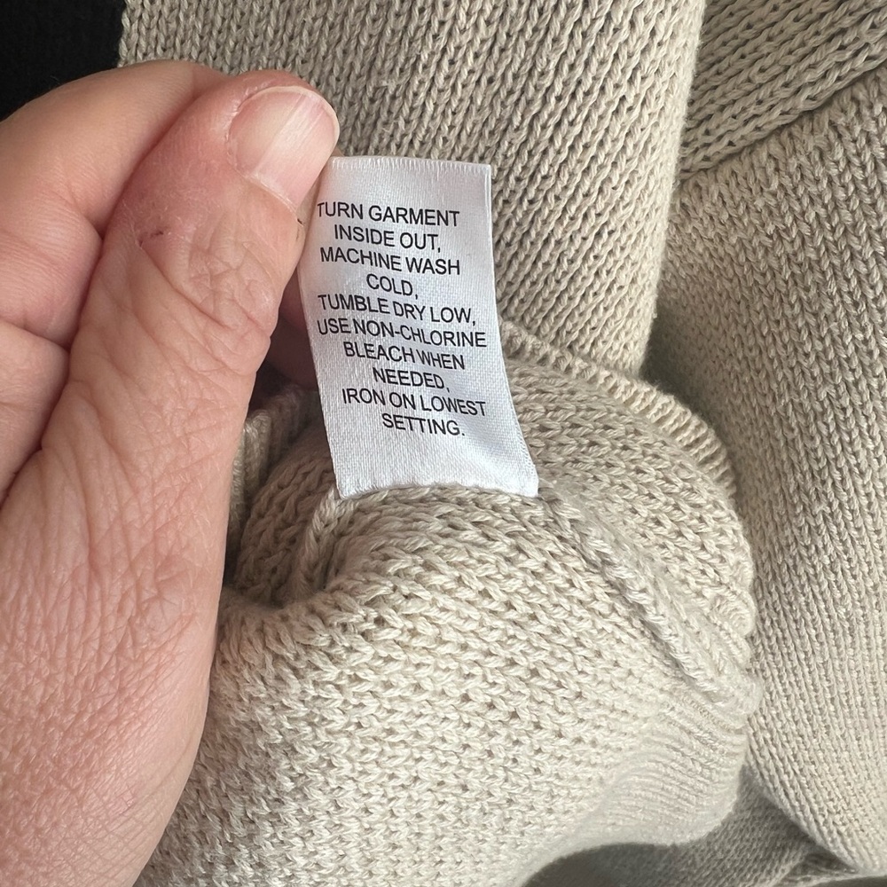 PacSun LA Beige Knit Sweater - Picture 6 of 8